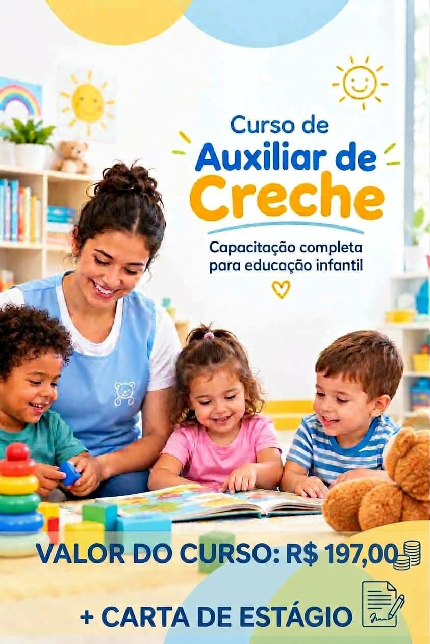 Curso de Auxiliar de Creche