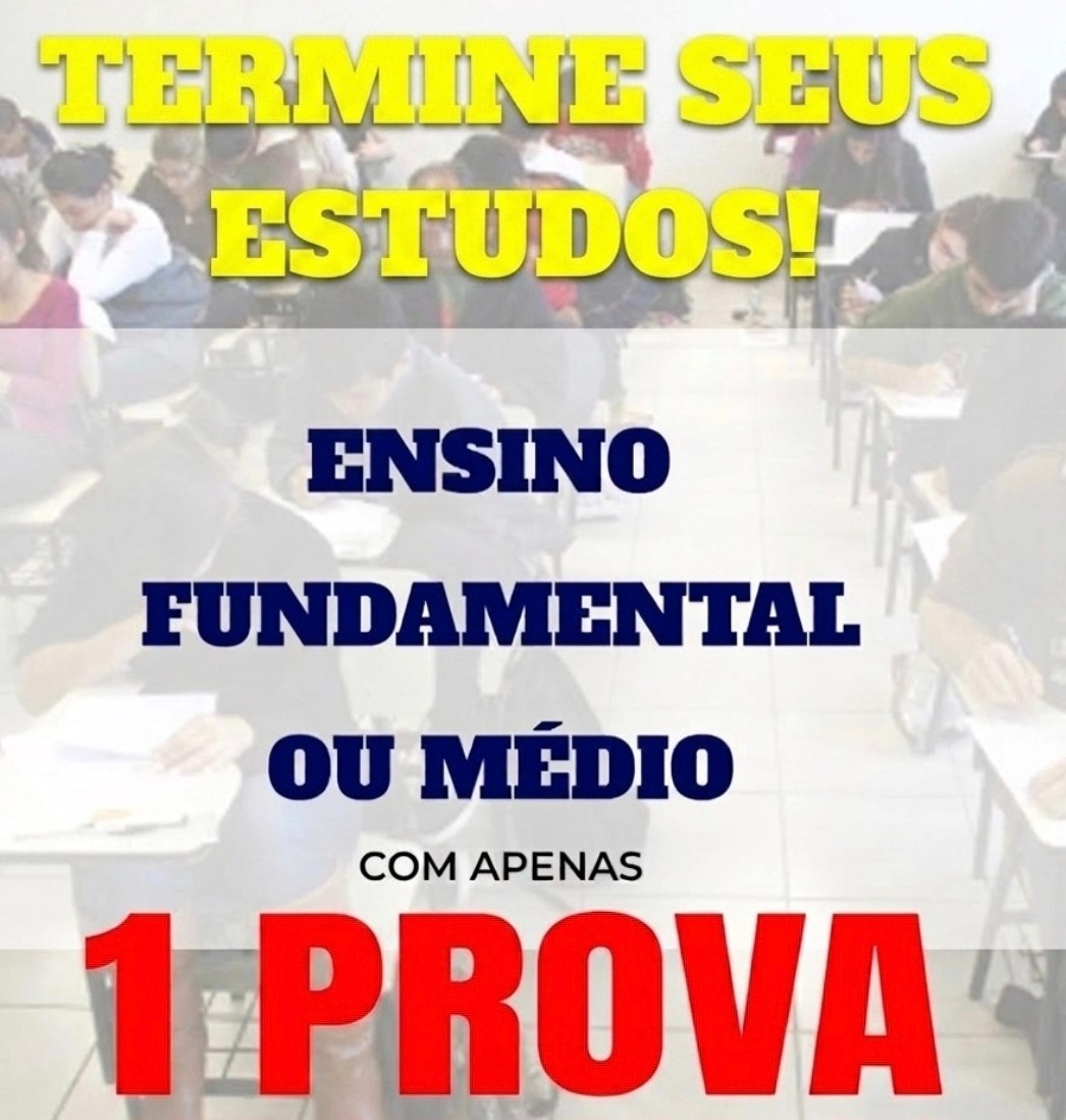 Termine seus estudos